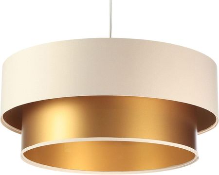 Lumes Złoto-kremowa lampa wisząca glamour - S419-Nilda (E2159906105550CM)