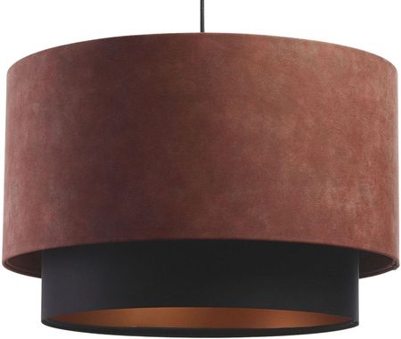 Lumes Bordowa lampa wisząca nad stół z abażurem - S429-Porfi (E2175706108050CM)