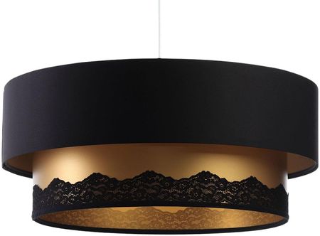 Lumes Czarno-złota lampa wisząca glamour nad stół - S432-Ulia (E2180206108450CM)