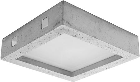 Lumes Kwadratowy plafon betonowy loft - S182-Neltos (E18562SOLLUX_SL0995)