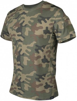 Helikon Koszulka Termoaktywna Tactical T Shirt Topcool Pl Woodland Wz.93