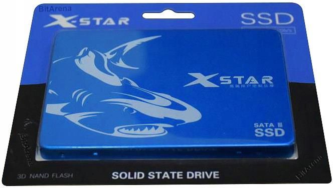 Dysk SSD X-Star Thunder Shark 256GB M.2 SATA / NGFF, 3 w 1