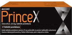 Accord Healthcare PrinceX 25 mg (Sildenafil) 4tabl.