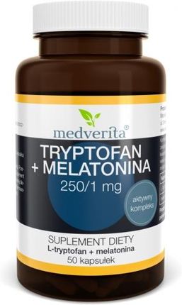Medverita Tryptofan + Melatonina 50kaps.