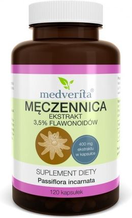 Medverita Męczennica 400 mg 120kaps.