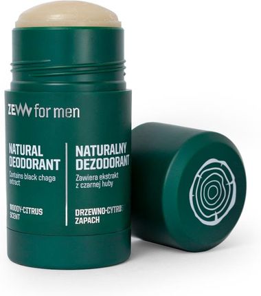 Zew For Men Naturalny Dezodorant W Sztyfcie Z Ekstraktem Z Czarnej Huby 80G