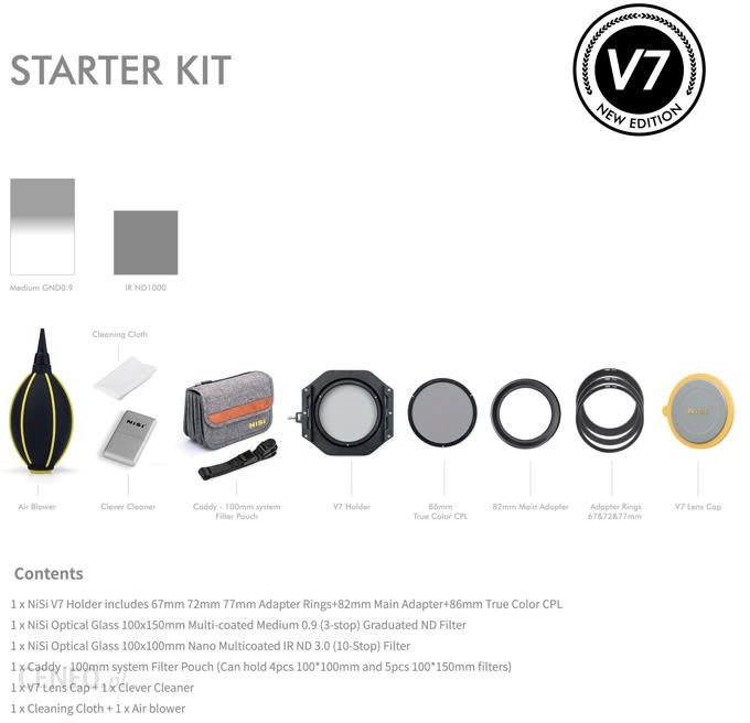 NiSi Starter Kit 100mm System V7