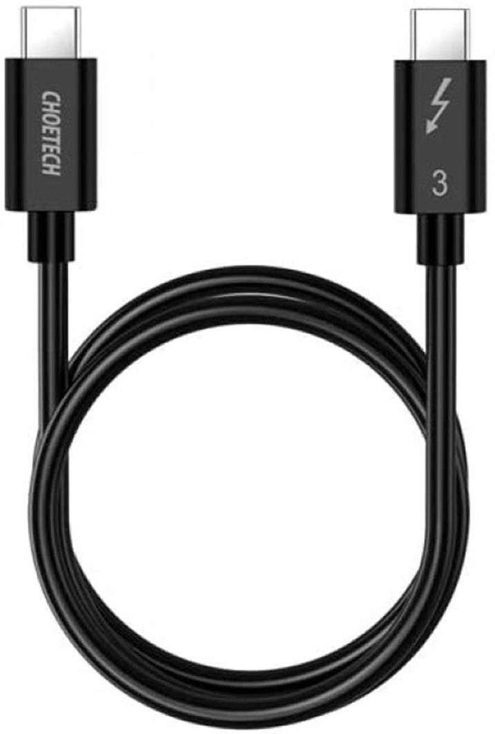 KABEL CHOETECH THUNDERBOLT 3.0 TYPE-C CABLE 80CM BLACK - Opinie I Ceny ...