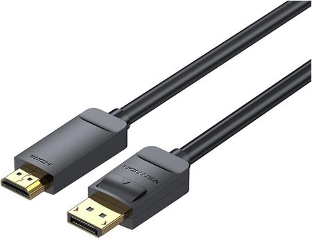 KABEL VENTION 4K DISPLAYPORT TO HDMI CABLE 150CM BLACK