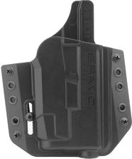 Zdjęcie Bravo Concealment Kabura OWB do pistoletu Glock 19, 19X, 19M, 19 MOS, 23, 32, 45, Shadow Systems MR920 z latarką TLR 7A Prawa Polimerowa Czarn - Milicz