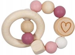 Zdjęcie Goki Gryzak Grzechotka Serce Róż (65244) - Barczewo