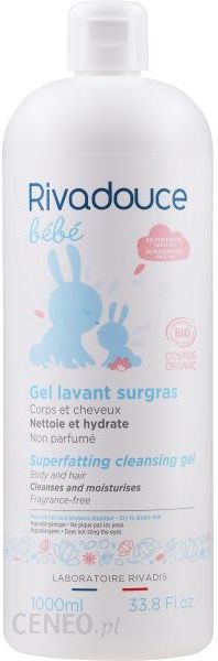 Hair and Body Cleansing Gel Rivadouce Bebe Superfatting Cleansing Gel