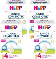 Hipp 4 Junior Combiotik Mleko Dla Dzieci Po 2. Roku Zestaw 4X550G