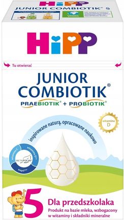 Hipp 5 Junior Combiotik Mleko Dla Przedszkolaka 550G 