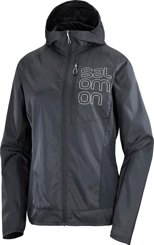 Salomon Bonatti Cross Full Zip Hoodie Women Czarny Lc1730600S Salomon Bonatti Cross Full Zip Hoodie Women Czarny Lc1730600S