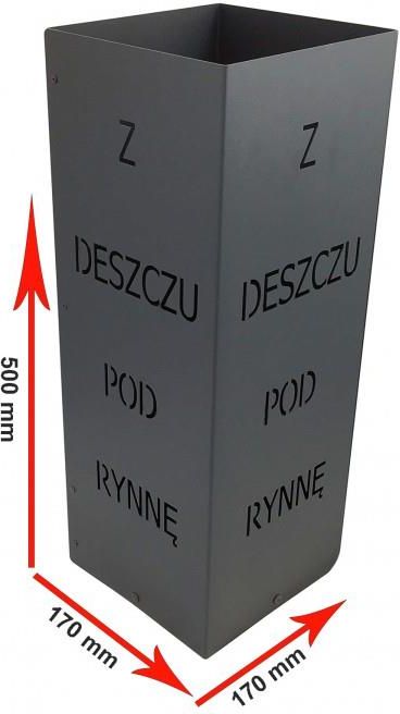 Parasolnik Stojak Na Parasole Z Deszczu Pod Rynn Bia Y Opinie I Atrakcyjne Ceny Na Ceneo Pl