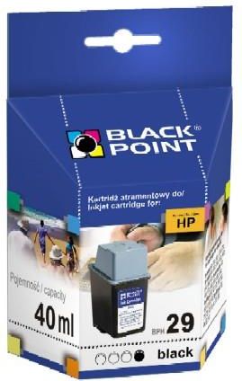 Black Point Zgodny z HP 29 BK (zam.51629) tusz do DeskJet 600, 600C, 660C, 670C, 672C, 680C, 682C, 690C, 694C, 695C, 697C, DeskWriter 67