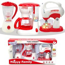 Woopie Zestaw AGD dla Dzieci 3w1 Mikser Blender Robot Kuchenny