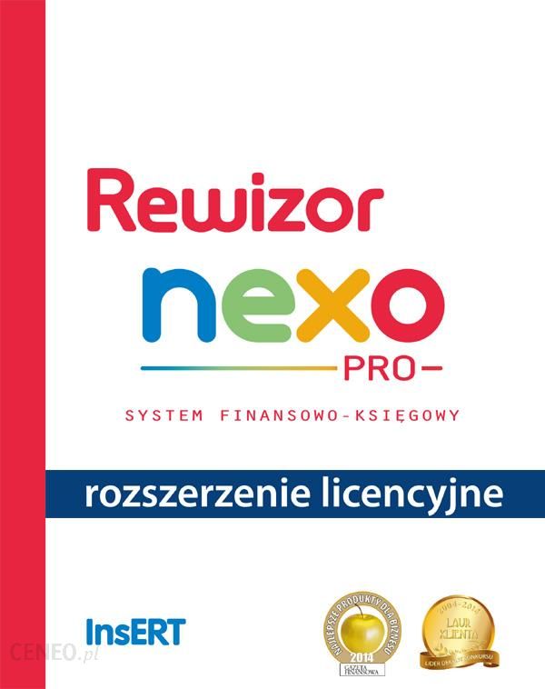 Program Do Zarządzania Firmą Insert Rewizor Nexo Pro Rozszerzenie Do 50 Podmiotów 2359
