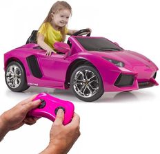 Zdjęcie Feber Lamborghini Aventador Pink Samochód Elektryczny 6V - Milanówek
