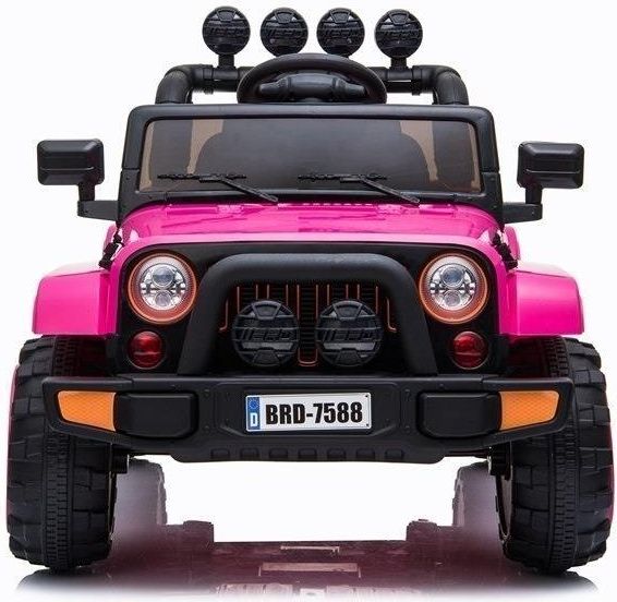 Lean Cars Auto Na Akumulator Jeep Brd-7588 Różowy 4X4