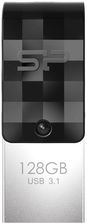 Silicon Power Pendrive Mobile C31 128GB USB 3.2 Typ-A, Typ-C Czarny (SP128GBUC3C31V1K)