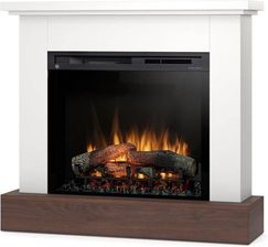 Zdjęcie Warmtec Jukon Wkład Dimplex 28" Xhd Optiflame 1400W Biały Mat Ciemny Dąb - Nekla
