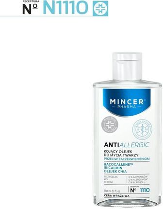 Mincer Pharma Anti Allergic Olejek Micelarny Do Mycia Cery Wrażliwej Flakon 150Ml