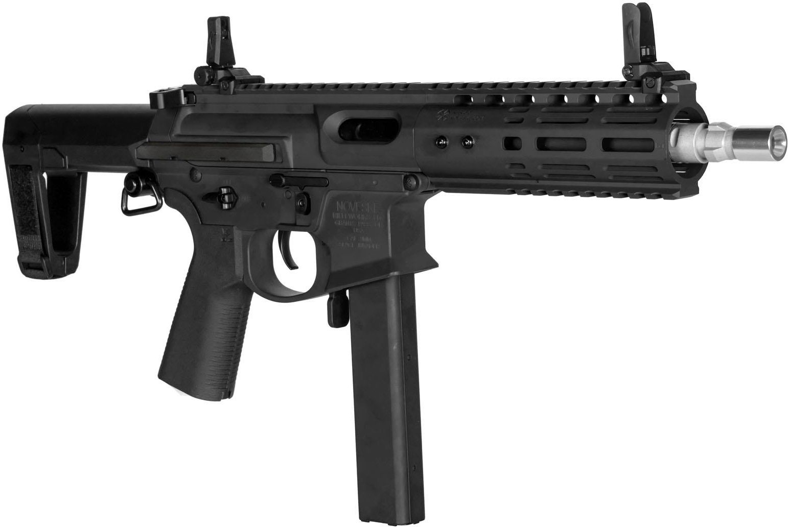 Emg Replika Karabinka Noveske Space Invader 9Mm Pcc Czarna - zdjęcie 9 Emg Replika Karabinka Noveske Space Invader 9Mm Pcc Czarna