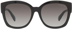Zdjęcie Michael Kors okulary przeciwsłoneczne damskie kolor czarny - Puławy