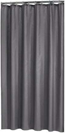Zasłona prysznicowa Sealskin Madeira poliester 240x200 cm szara (238501514)
