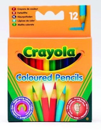 Crayola Kredki Ołówkowe 12 Kolorów