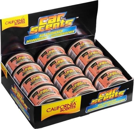 California Scents Zapachy Samochodowe Car Crush 12 Sztuk Opinie i