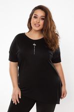Rough Radical Damska Koszulka Kip Plus Size Czarny - zdjęcie 1