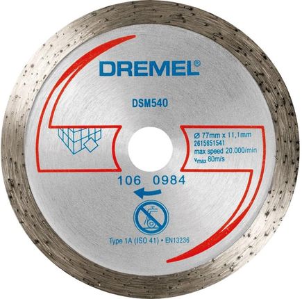 Dremel Diamentowa tarcza tnąca do płytek (DSM540) 2615S540JB