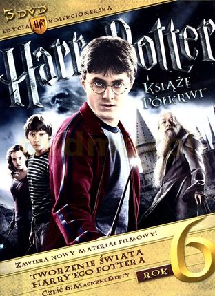 Harry Potter i Książę Półkrwi (Harry Potter and the Half-Blood Prince) (Wydanie kolekcjonerskie) (3DVD)