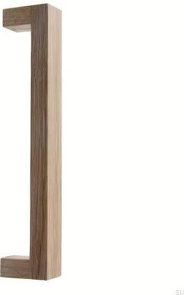 Uchwyt Meblowy Podłużny Basic Rectangular Drewniany Dębowy Olej Biały 7491