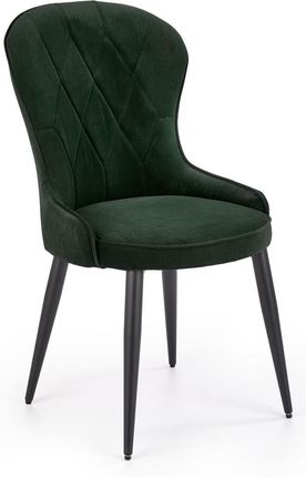 Komplet Zielonych Eleganckich Krzeseł 4 Szt. Kordo 4S 21683