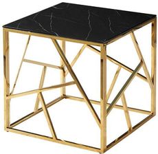 Zdjęcie Ława Escada B Ii 55X55 Czarny Marmur Złota 75703 - Katowice