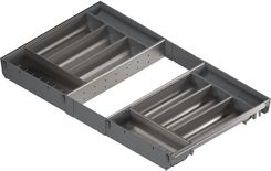 Blum Zsi.80Vei4 Orga Line Wkład Z Pojemnikami Do Szuflady Tandembox450 Szer. Korpusu=800Mm Inox 14186