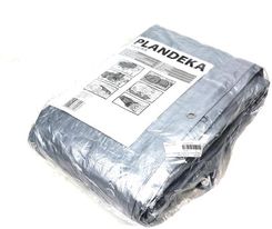 Plandeka Mocna 4X8M Srebrna Gramatura 110G/M2 Pland4X8-Ms