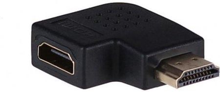 AKYGA adapter HDMI M/HDMI F kątowy płaski