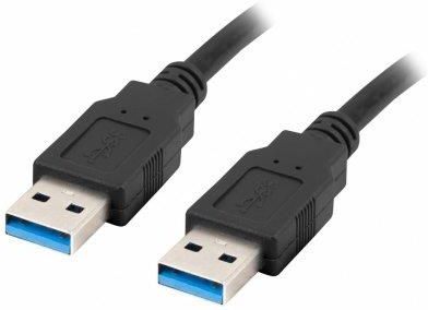 Lanberg kabel USB 3.0 AM-AM 1m czarny