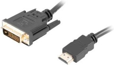 Lanberg kabel HDMI M - DVI-D M 1,8m 4K