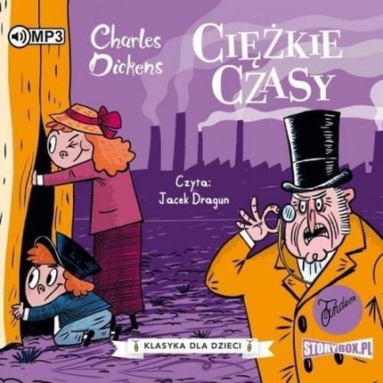 Charles Dickens T.8 Ciężkie Czasy  (Audiobook)