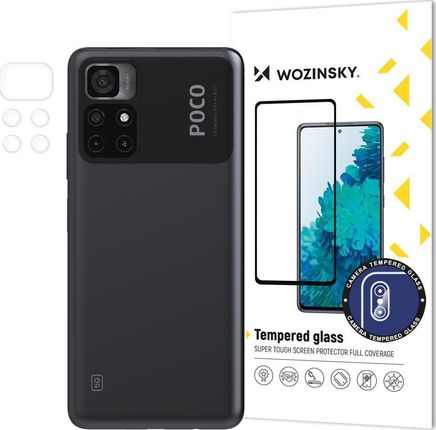 Wozinsky Pretender Camera Glass Szkło Hartowane 9H Na Cały Aparat Kamerę Xiaomi Poco M4 Pro 5G