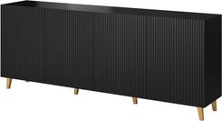 Zdjęcie Cama Meble Pafos 200x40x82 Czarny Mat - Pelplin