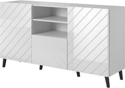 Zdjęcie Cama Meble Abeto 150x42x82 Biały Biały Połysk - Marki