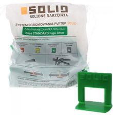 Zdjęcie Solid System Poziomowania Płytek 100 Klips 3Mm Standard - Mosina