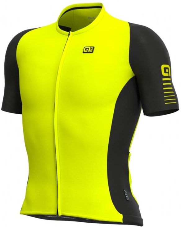 Ale Koszulka Alé Cycling R Ev1 Race 2.0 Flou Yellow Ceny i opinie